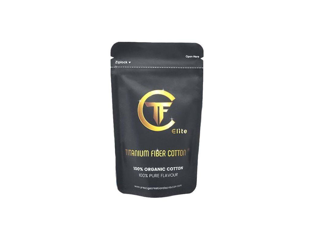 TITANIUM FIBER COTTON ELITE organická vata