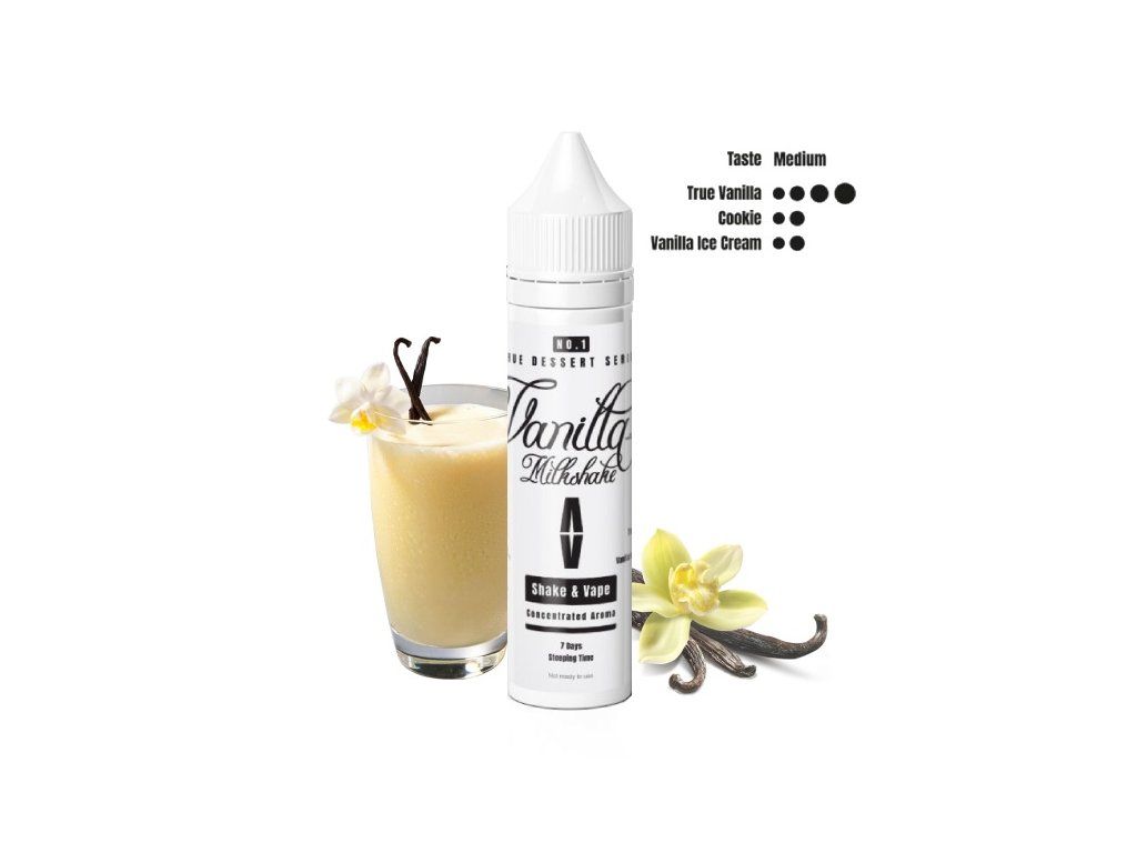 VANILLA MILKSHAKE - ADAM´S VAPE shake&vape 12ml