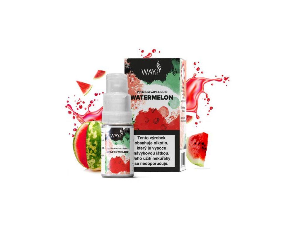 WATERMELON - e-liquid WAY TO VAPE (CZ) 10 ml