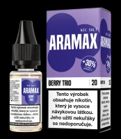 BERRY TRIO / Jahody, maliny, borůvky - ARAMAX Salt 10ml | 10mg, 20mg