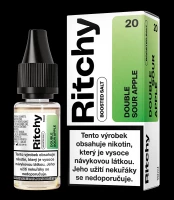 DOUBLE SOUR APPLE / Kyselé jablko - RITCHY Salt 10ml | 10mg, 20mg