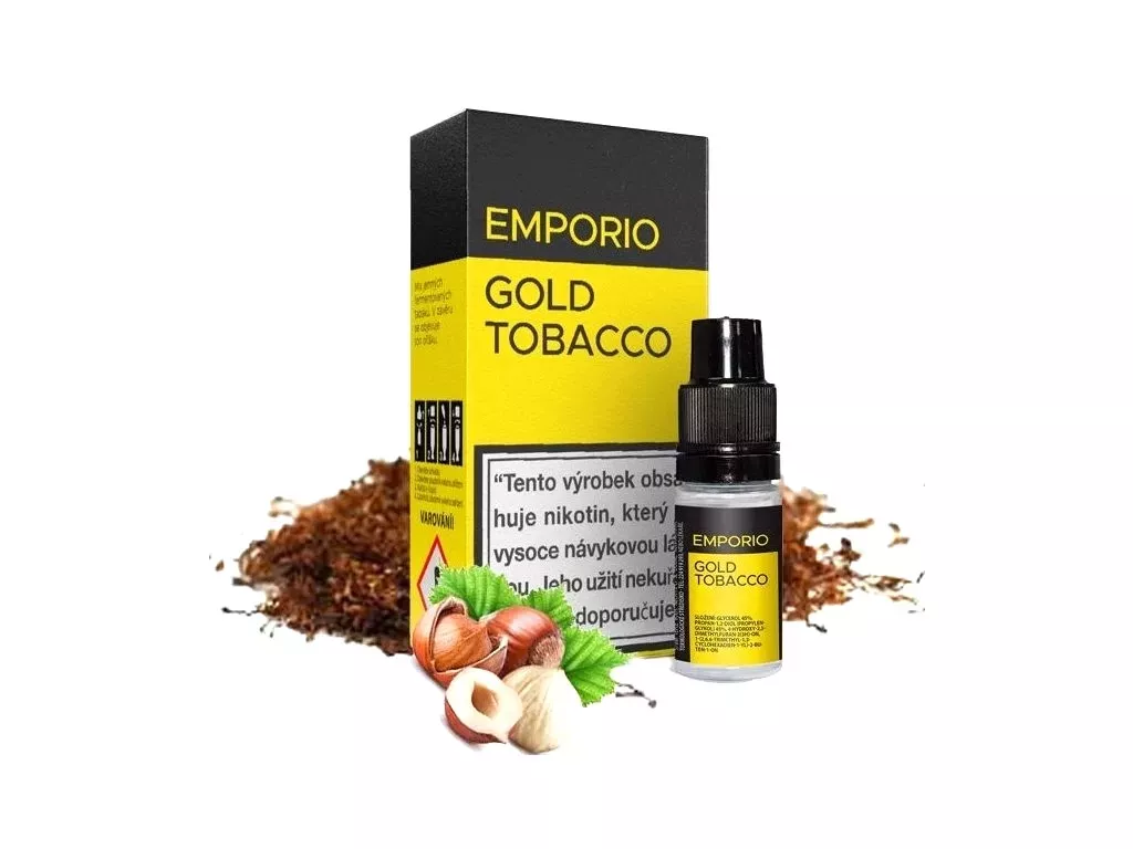   GOLD TOBACCO - e-liquid EMPORIO 10 ml