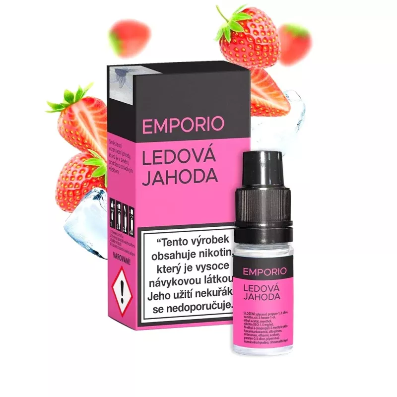 LEDOVÁ JAHODA - e-liquid EMPORIO 10 ml