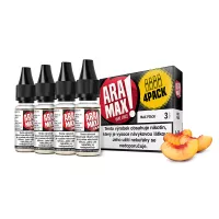 MAX PEACH - Aramax 4pack 4x10ml | 3mg, 6 mg, 12 mg, 18 mg