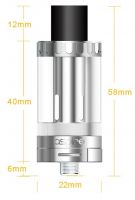 aSpire Cleito Clearomizer 3,5ml silver