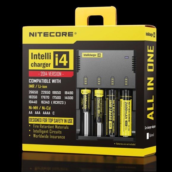 Nitecore i4 inteligentní nabíječka 4 sloty SYSMAX Industry Co., Ltd.