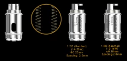 Žhavící hlava Aspire Nautilus X | 1,5 ohm, 1,8 ohm