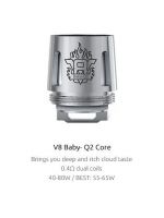 Žhavící hlava Q2 CORE pro TFV8 Baby | 0,4 ohm, 0,6 ohm