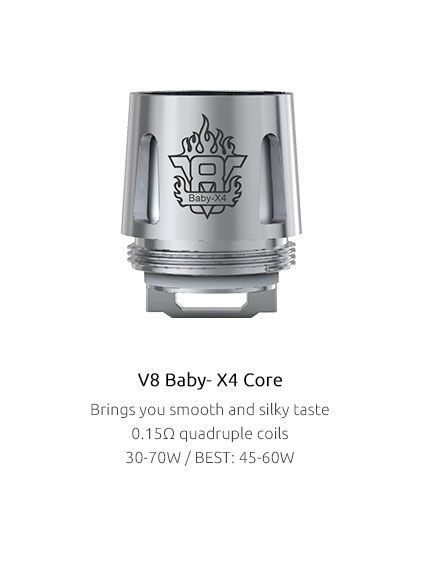 Žhavící hlava X4 CORE pro TFV8 Baby 0,15 ohm SMOK