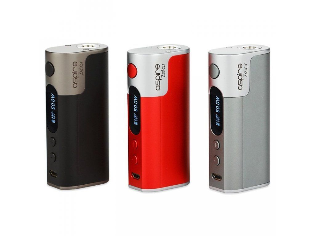 Aspire Zelos 50W TC - samotný mod