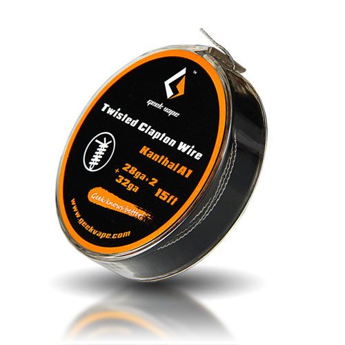 GeekVape TWISTED CLAPTON odporový drát - Kanthal KA1 28GAx2+32GA - 5m